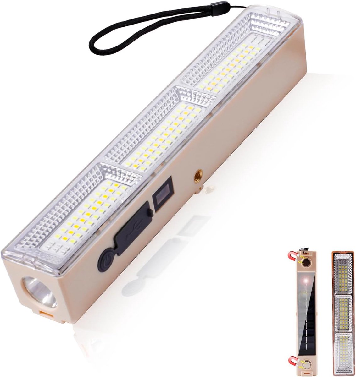 Magnetische Camping Lamp Outdoor Tent Licht 2000mAh USB Oplaadbare Camping Accessoires Draagbare LED Handheld voor Garage Camping Werkverlichting Vissen