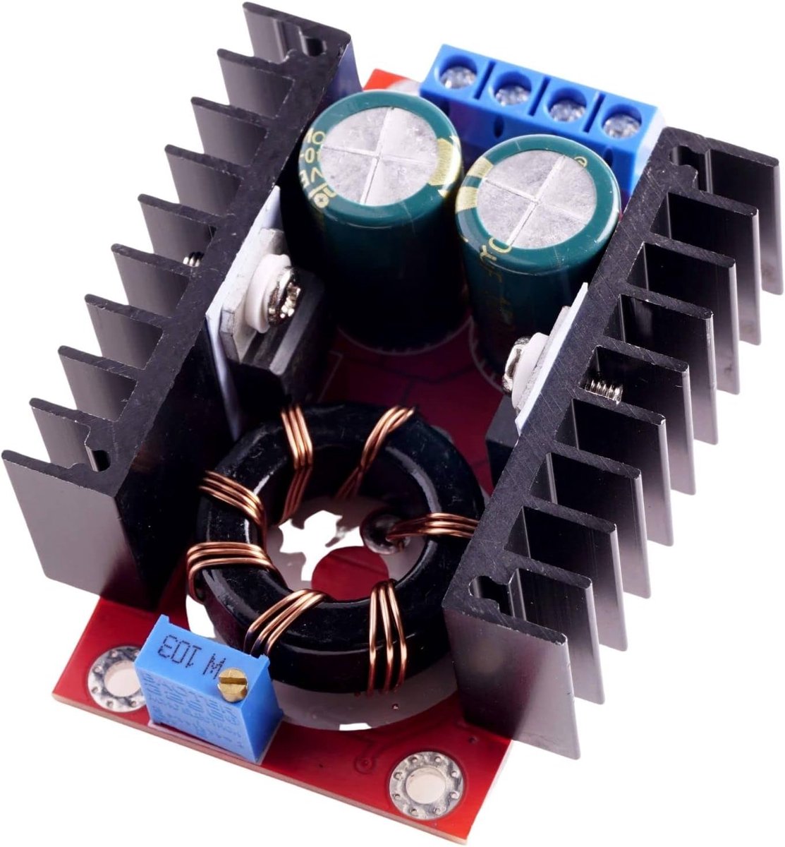 Step Up Boost Converter 10-32V naar 12-35V instelbare spanningsomvormer 12V 24V voedingsmodules