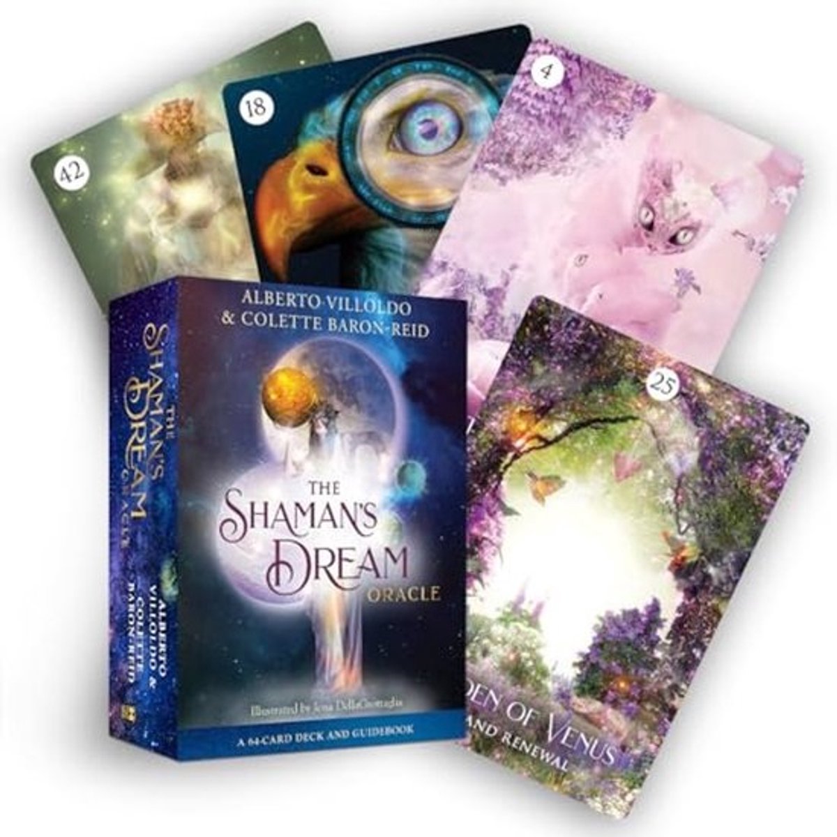 Oracle Deck met 64 Kaarten en Gidsboek voor Droominterpretatie