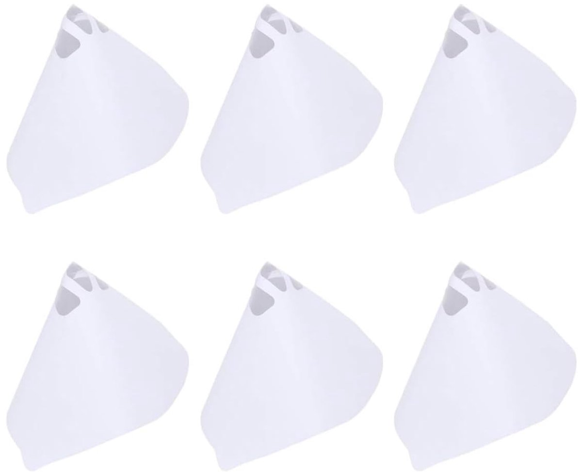 50 stuks witte kleur zeefpapier kegel kleur mengen cup zeef fijnmazig filter trechter filter sprayer accessoires auto body reparatie tool