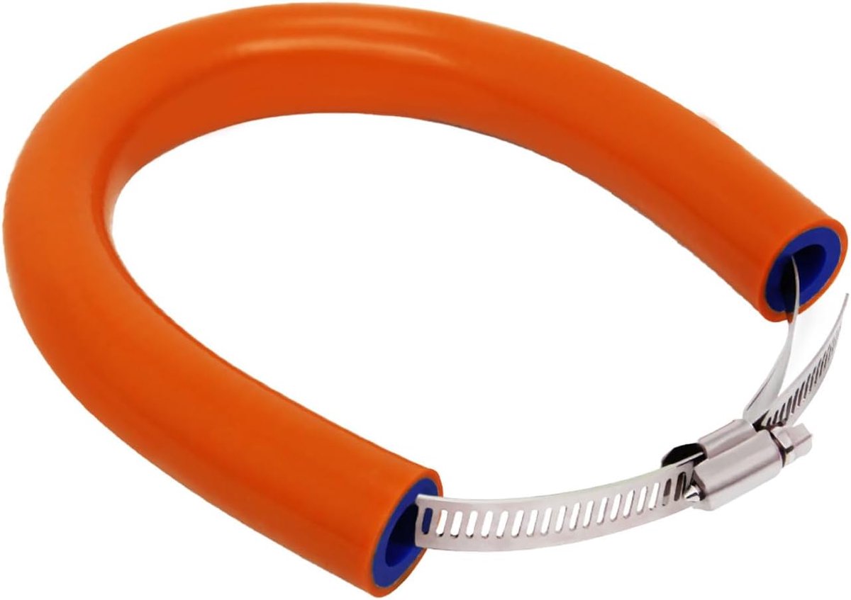 Motorfiets Uitlaatdemper Beschermer Can Cover Guard - Oranje