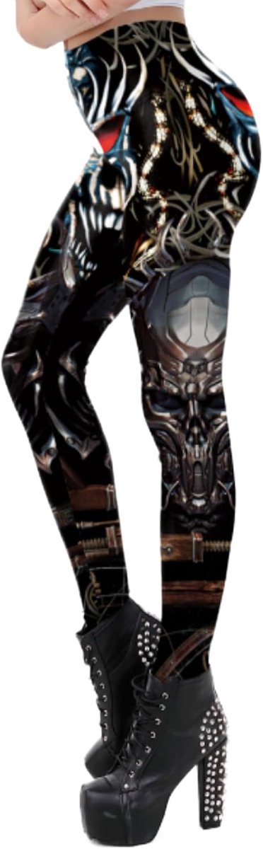 One Clothing - Dameslegging voor sport, fitness, outdoor en loungewear, super elastisch en met hoge tailleband voor kreukvrije, comfortabele pasvorm