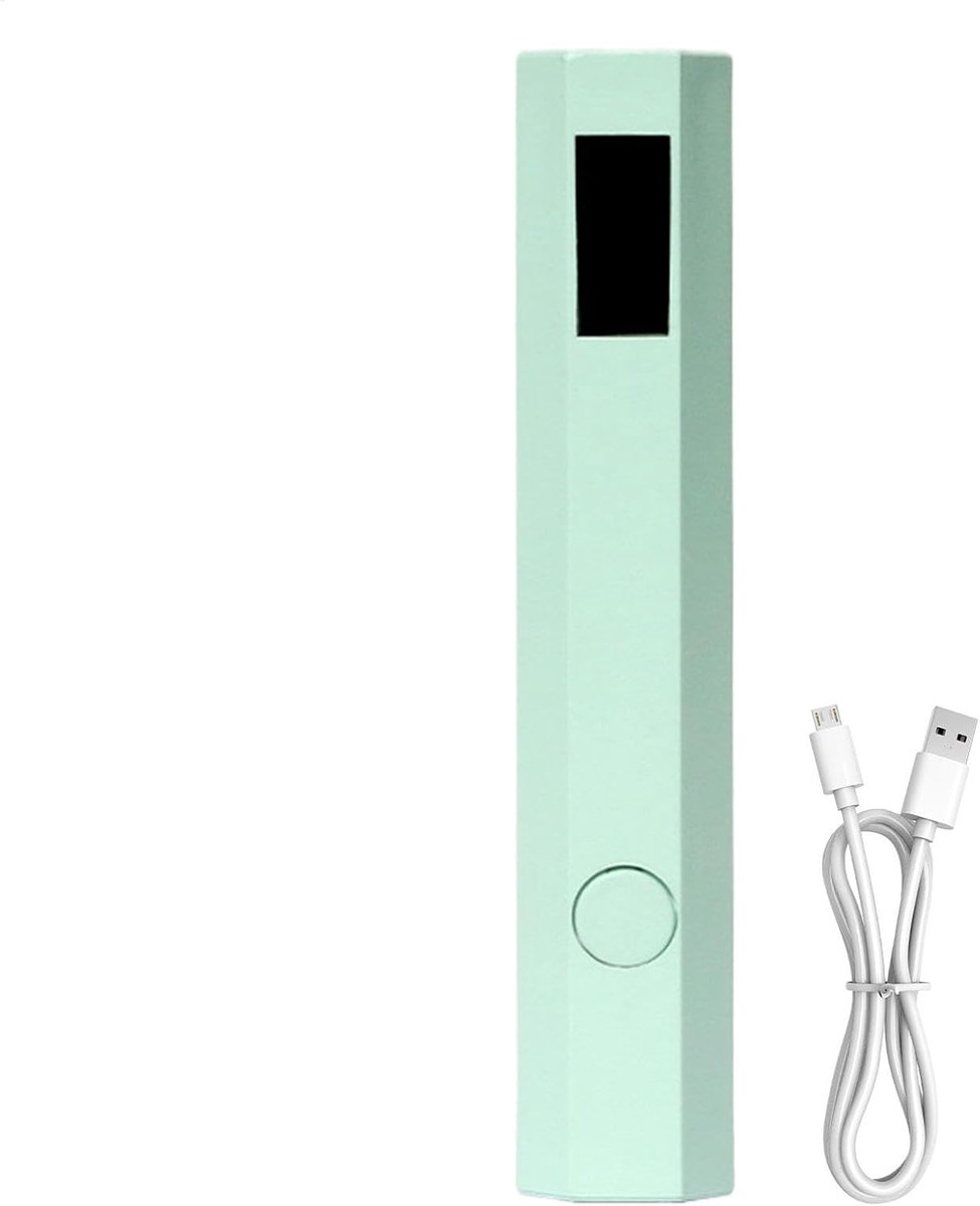Digitaal Display - Sterke Focus - Handsfree UV LED Lamp voor Gelnagels - LED Nagellamp - Draagbare Nageldroger - Met Timer 20s/60s - Groen - Nagellamp met display scherm - Oplaadbare draadloze nagellamp - Voor salonnagelkunst DIY thuis