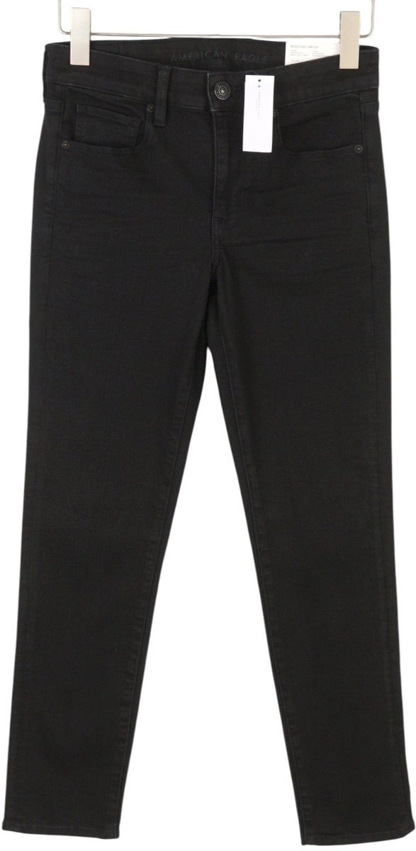American Eagle Outfitters Skinny Proper Zwarte Dames Jeansnext Level Stretch - 30