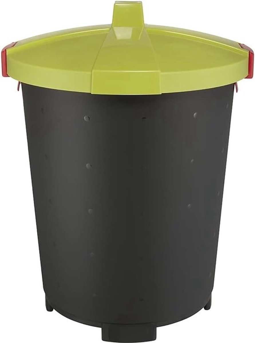Vuilnisbak met Afsluitbaar Deksel - 45 L, Ruimtebesparend en Stijlvol Design