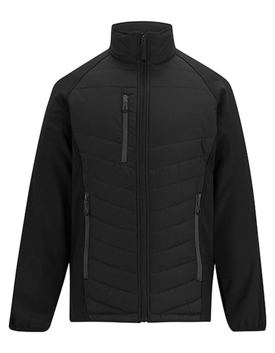 Regatta Pro Universal Jacket RG958 - Black/Ash (Heather) - 3XL