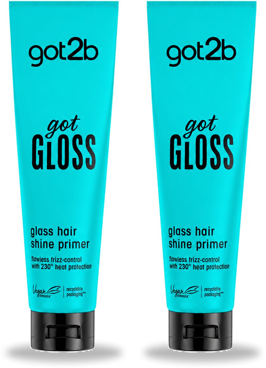2 x Got2B - Haarprimer - Got Gloss - 150 ml - Voordeelverpakking - 2 stuks