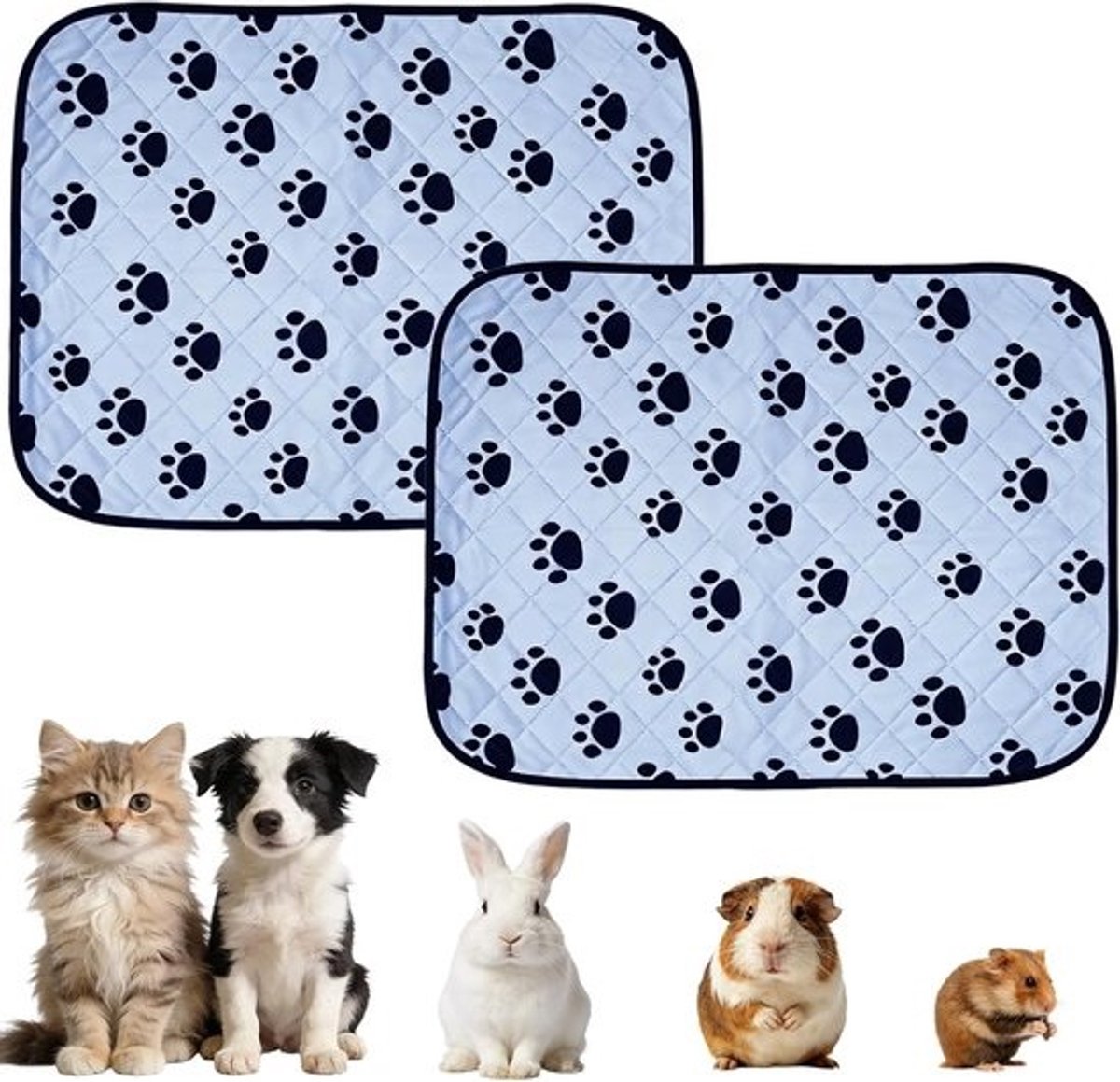 Wasbare Urine Pads voor Huisdieren 60 x 45 cm - Set van 2