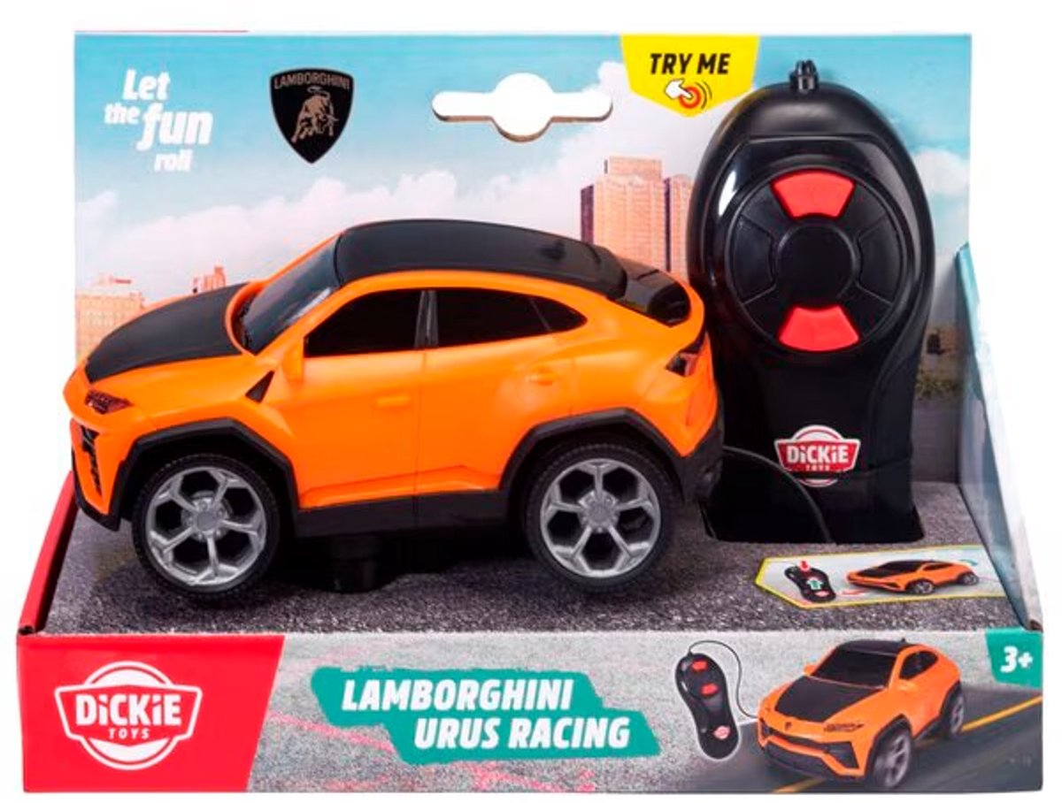 Dickie Toys RC Radiografisch Bestuurbare Lamborghini Urus - Bestuurbare Auto