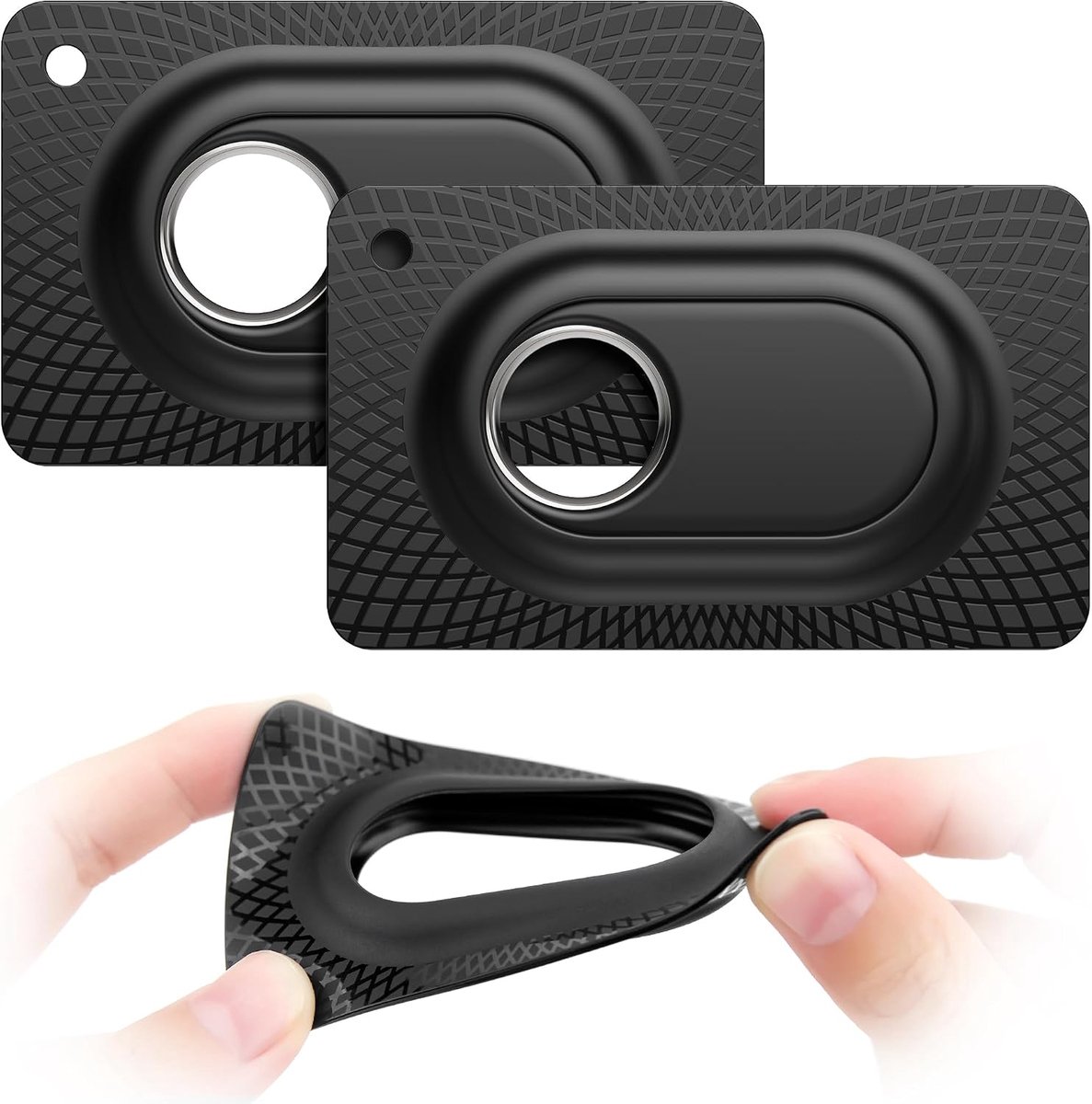 2 Pack Portemonnee Kaarthouder Houder voor Samsung Galaxy SmartTag 2, [Ultra Dun]