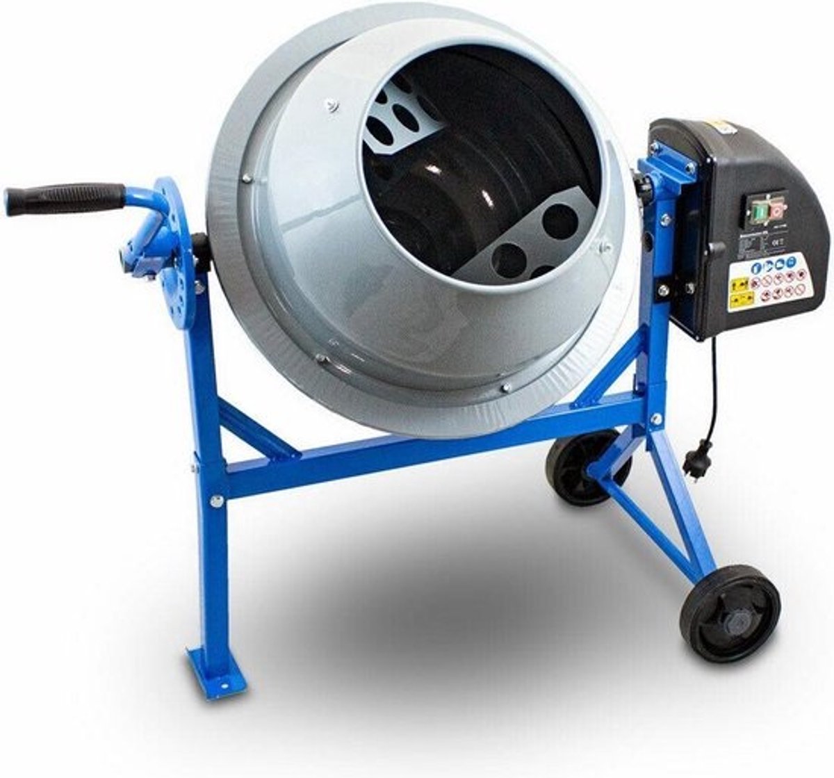 Betonmixer 65 liter voor efficiënt mengen van beton en mortel