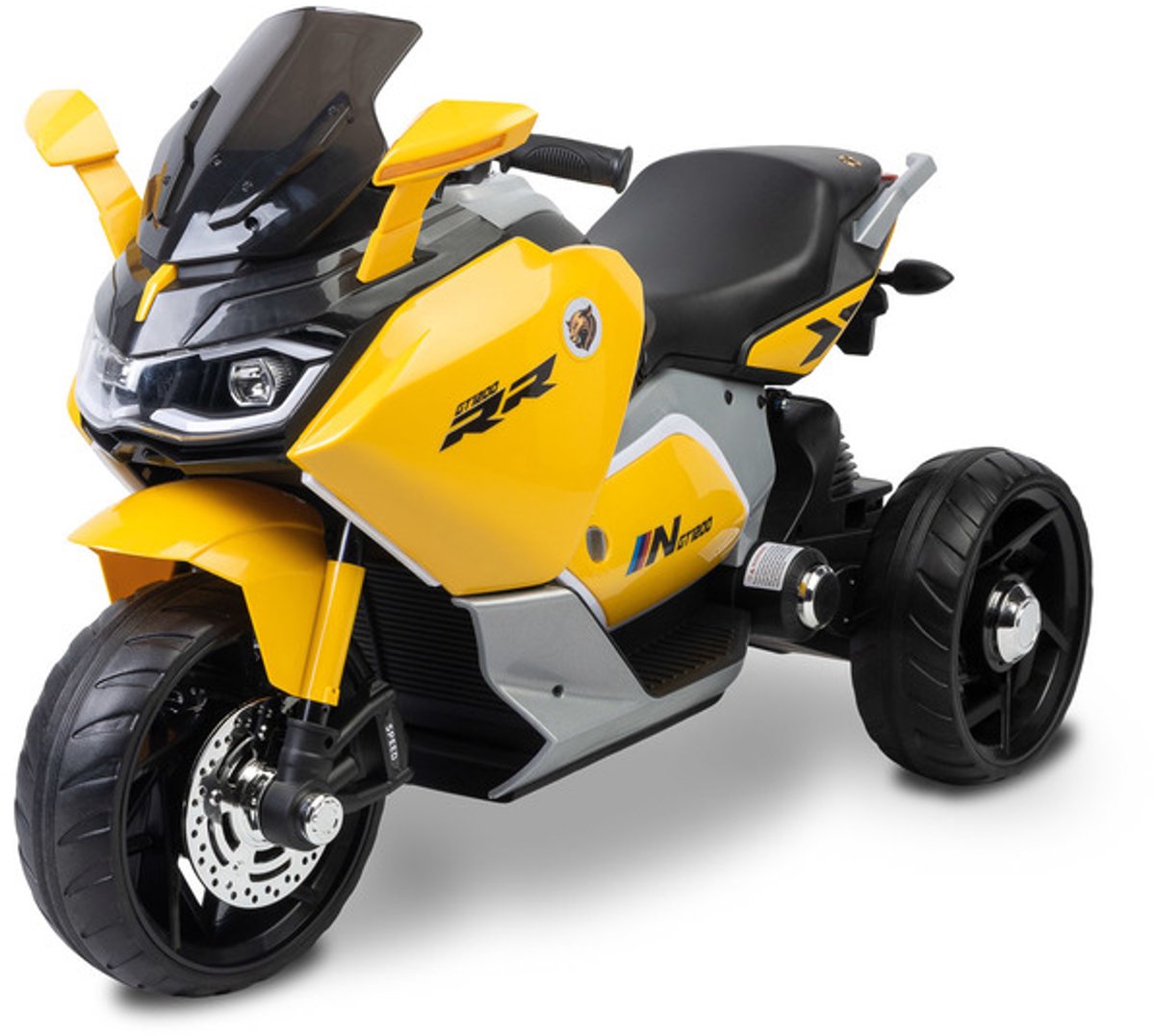 TOYZ elektrische kinder driewieler 12V 30W geel - Accumotor