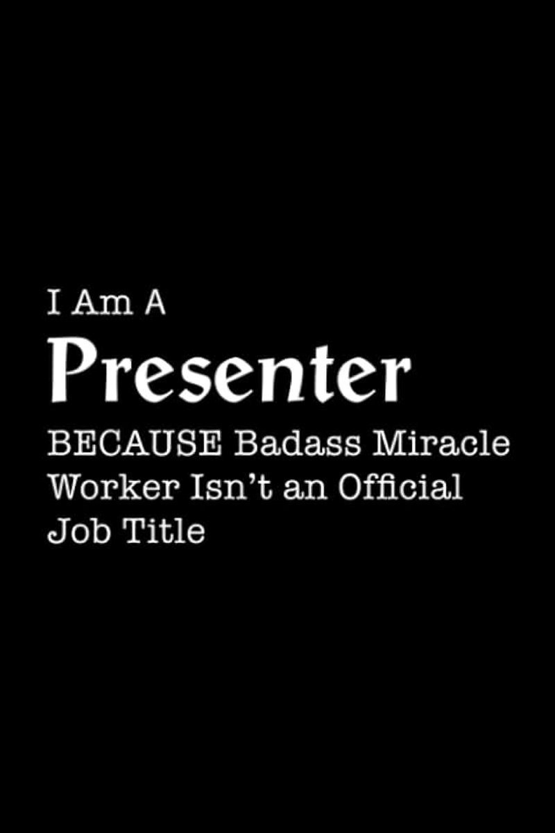 A Presenter: 6" x 9", over 100 pages / Lined Journal,Meeting,Planner,Meal,Pocket,Organizer,Monthly