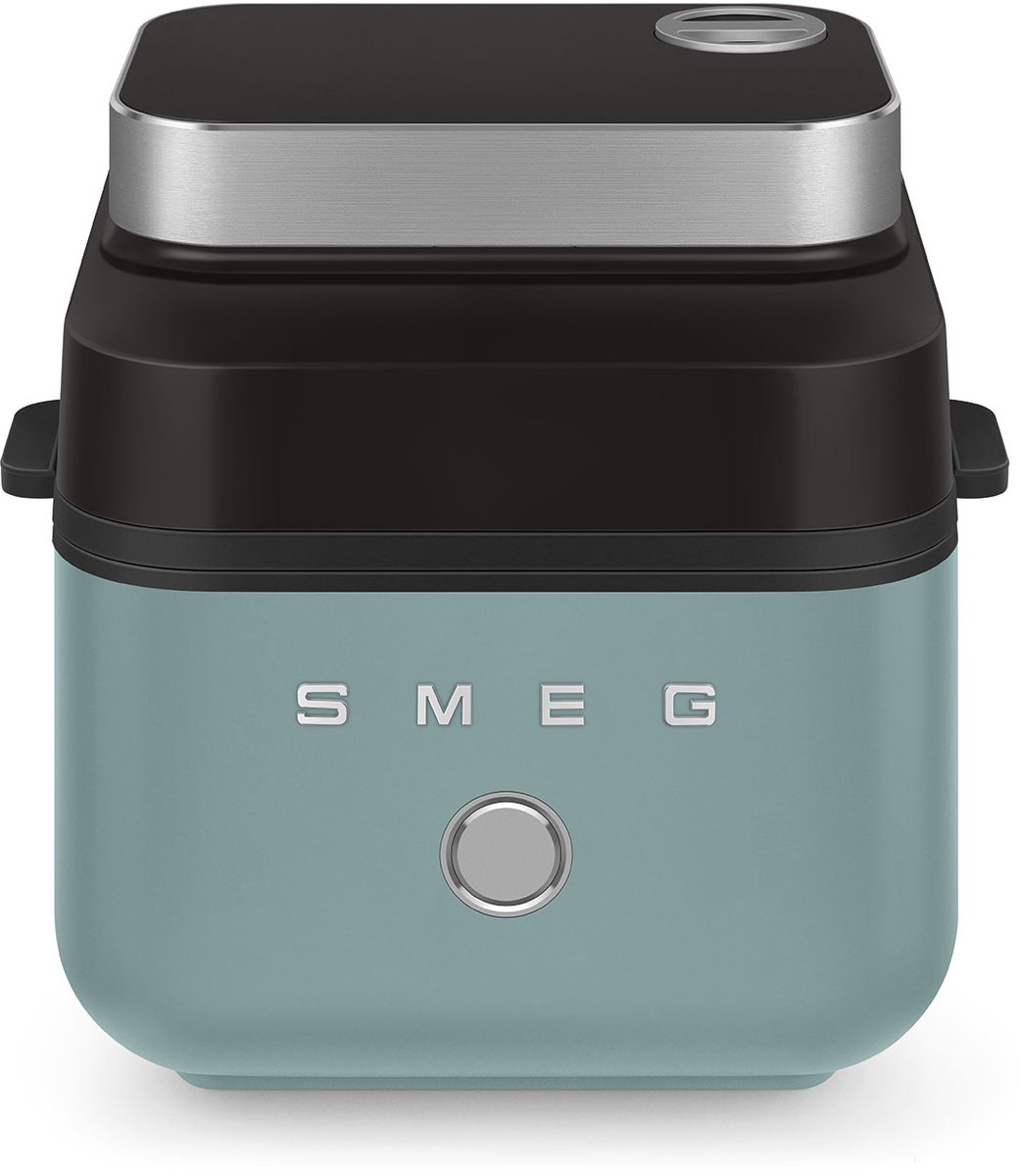 SMEG AFC01EGMEU Air Fryer – 7,3 Liter – 1450W – Mat Emerald Green – Heteluchtfriteuse met 8 Programma's
