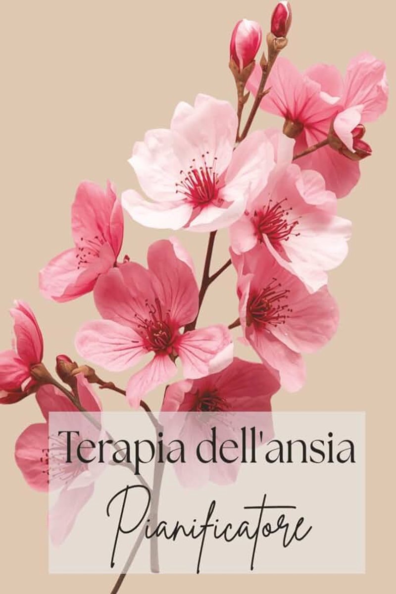 Pianificatore dell'Ansia: Percorso Guidato | Journal di 90 giorni: Diario e Quaderno di 320 pagine con esercizi, riflessioni, monitoraggio sonno, ... per la gestione dell'ansia quotidiana