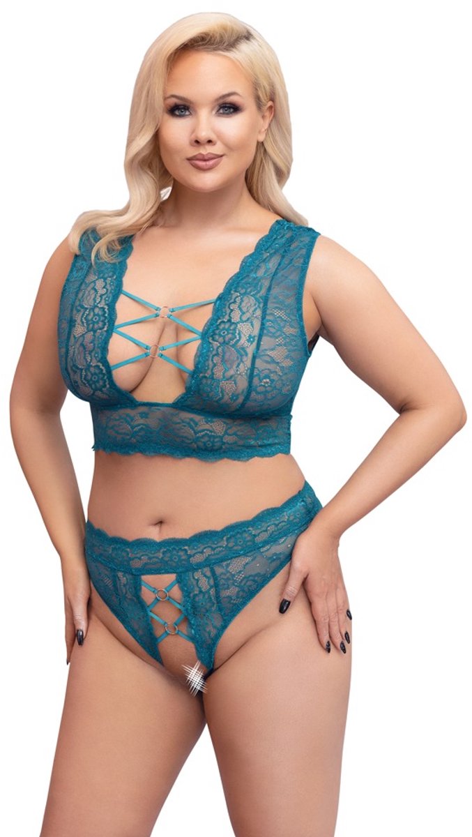 Bra Set teal XL