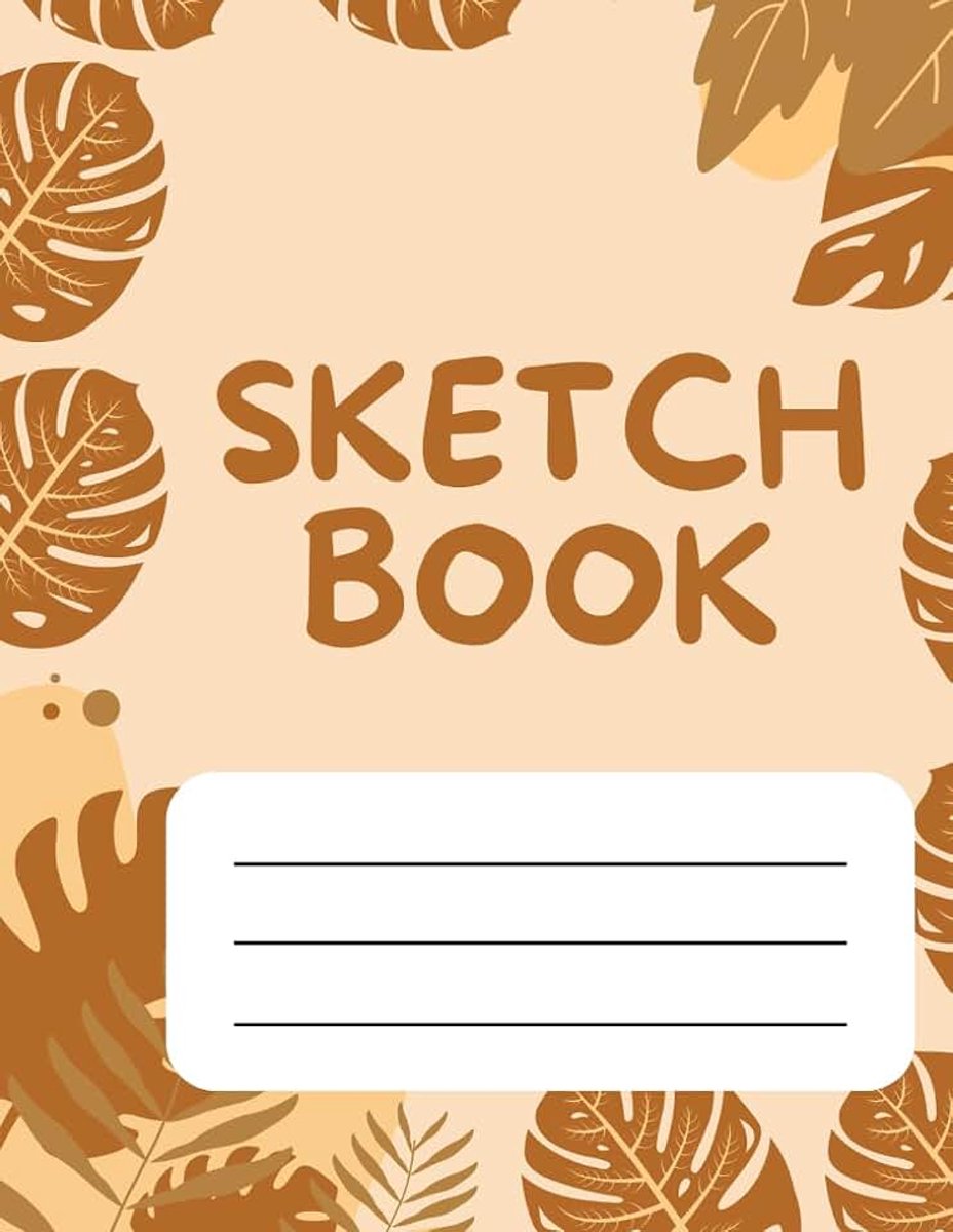Imagination Sketchbook: 120 Blank Pages for Artistic Exploration | Modern Abstract Cover