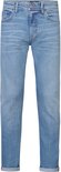 Lichtblauwe Petrol Industries jeans met rechte pasvorm, 5 zakken en omgeslagen broekspijpen.