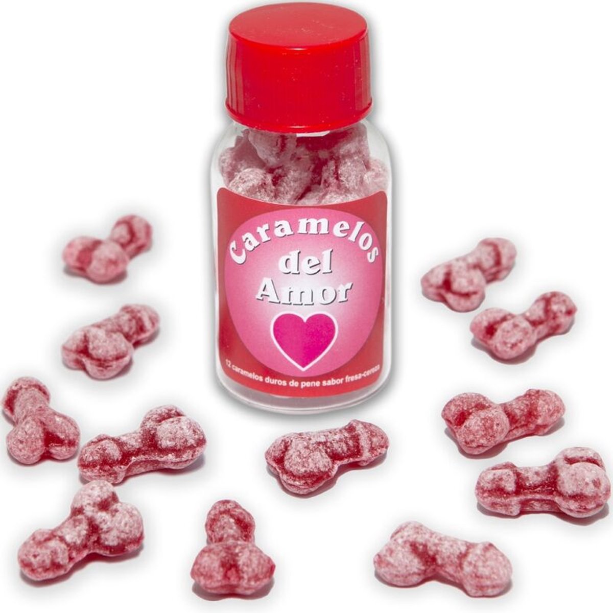 Strawberry en Cherry Love Candies