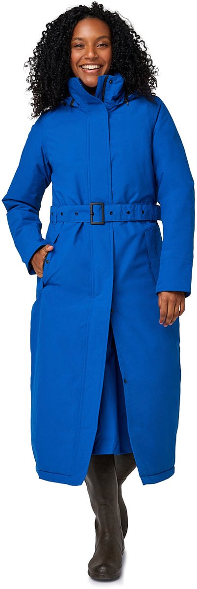 Happy Rainy Days Lange Regenjas Dames Toronto Kobalt Blauw