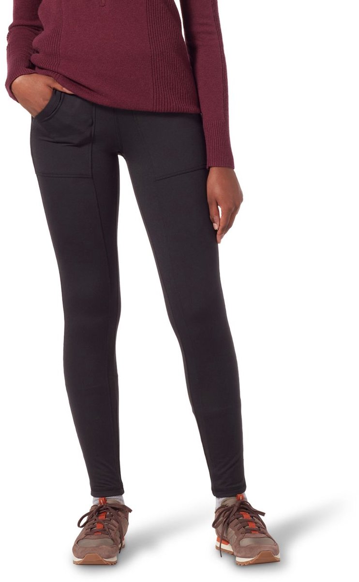 Royal Robbins Backcountry Pro Winter Legging Dames Zwart