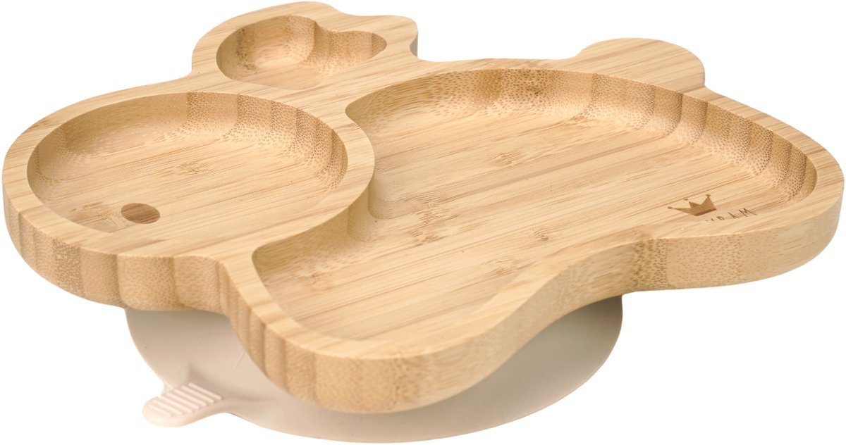 BAMBAM Kinderbord - Plate Bamboo Rabbit