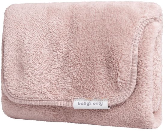 Baby's Only Verschoonmatje Cozy - Verschoningsmatje voor onderweg - Oud Roze - Inclusief opbergzakje van Baby's Only — afbeelding 2