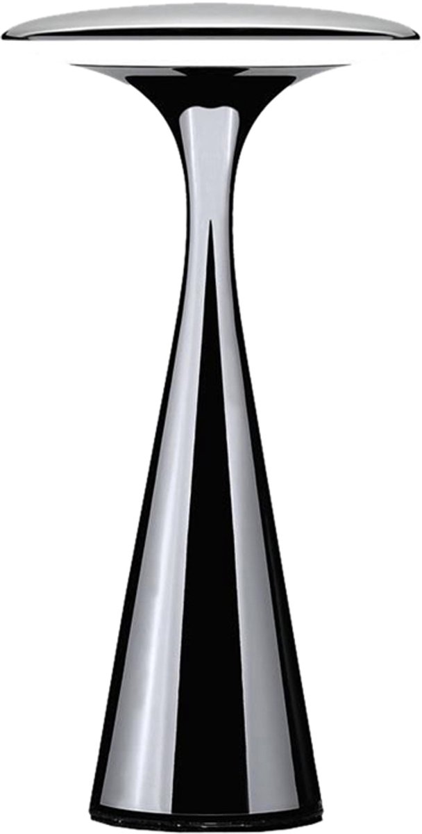 Chic.mic Tafellamp USB - Chrome - 25,8 cm