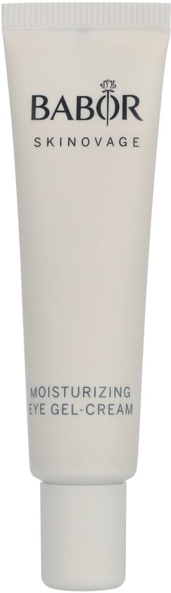 Witte tube Babor Skinovage Moisturizing Eye Gel-Cream.