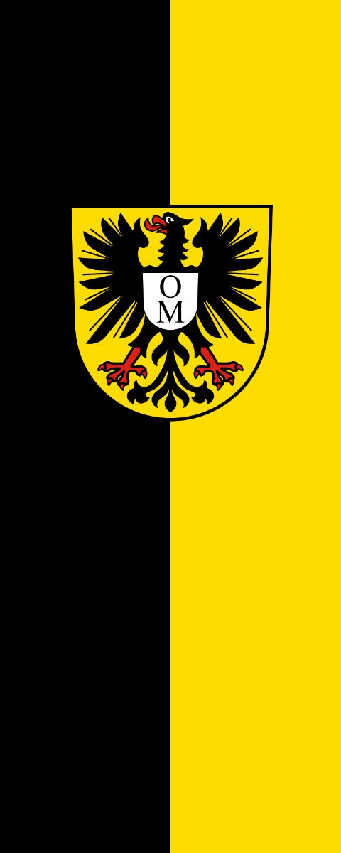 Vlag Mosbach 200x300cm