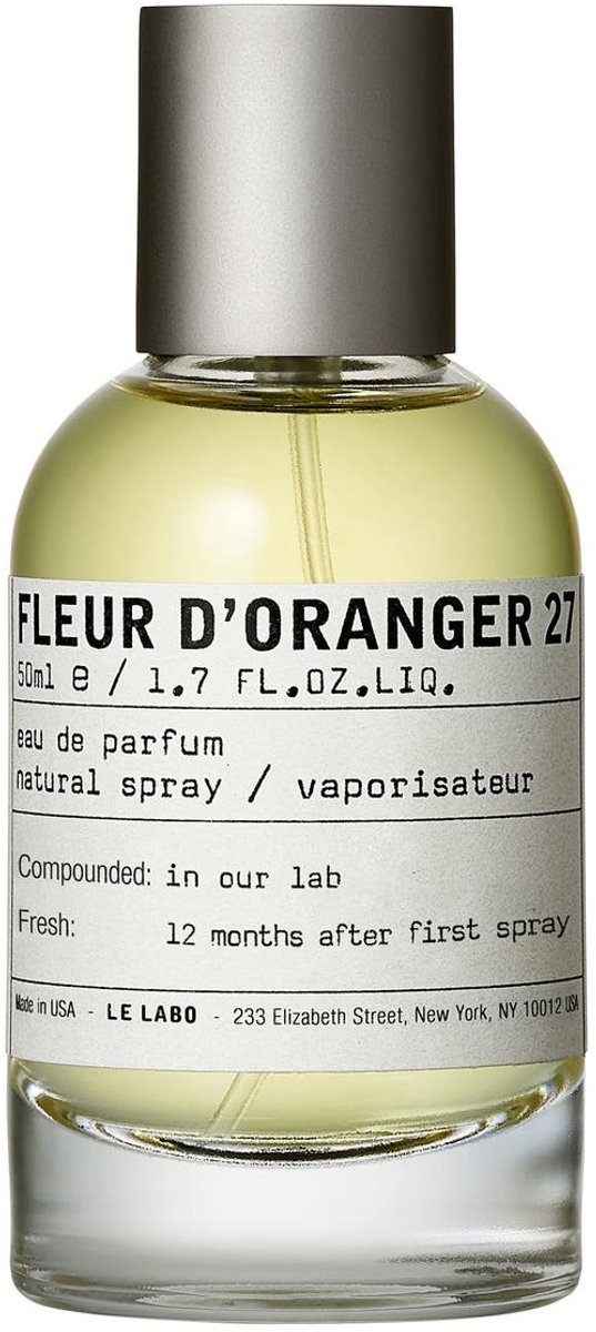Le Labo Fleur d’Oranger 27 Eau de Parfum 100 ml