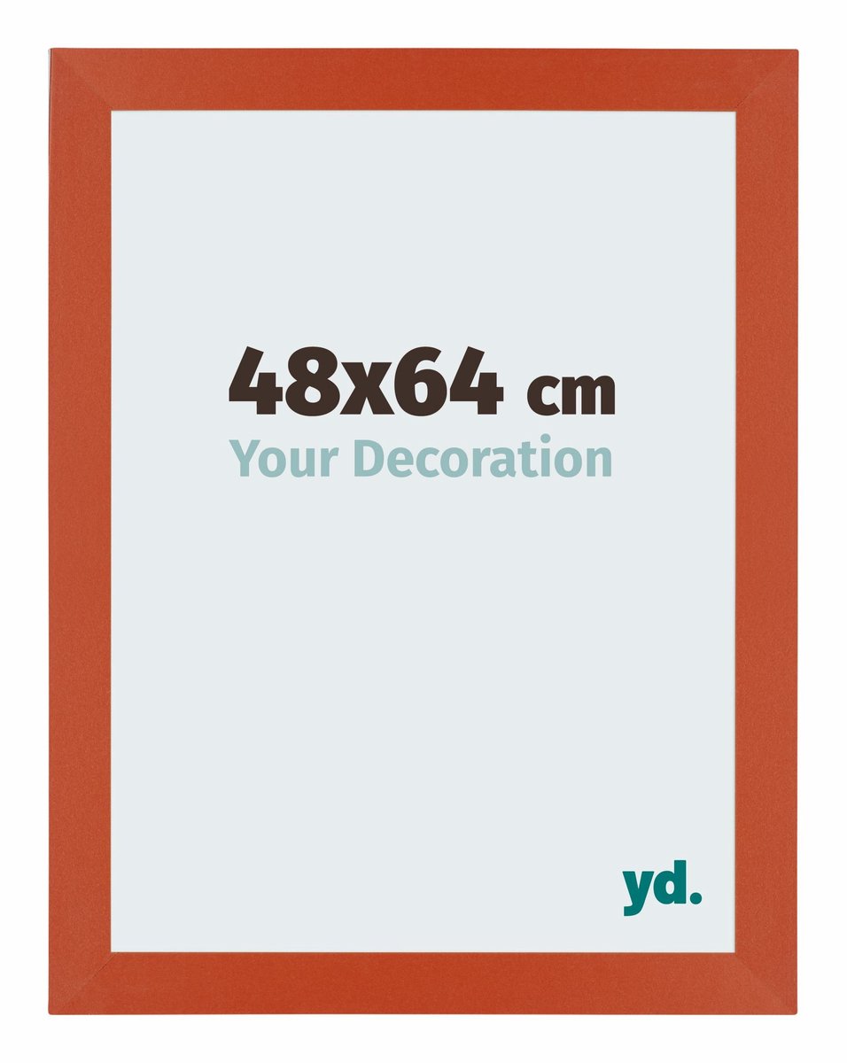 yd. Your Decoration - Fotolijst 48x64 cm - MDF - Oranje - Mura
