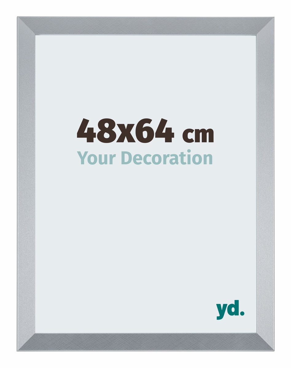 yd. Your Decoration - Fotolijst 48x64 cm - MDF - Zilver Glans - Catania
