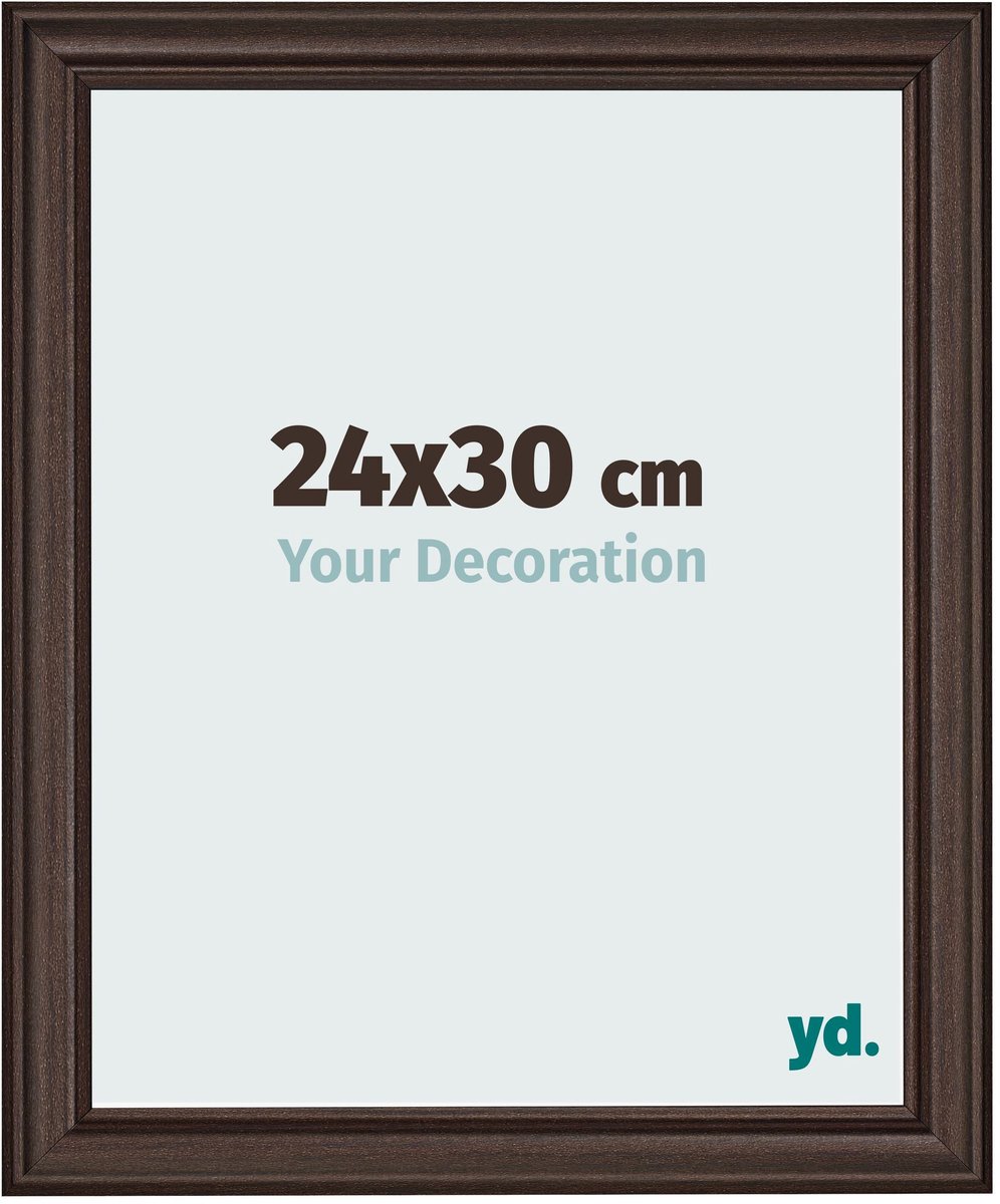 yd. Your Decoration - Fotolijst 24x30 cm - MDF - Eiken Donker - Lazio