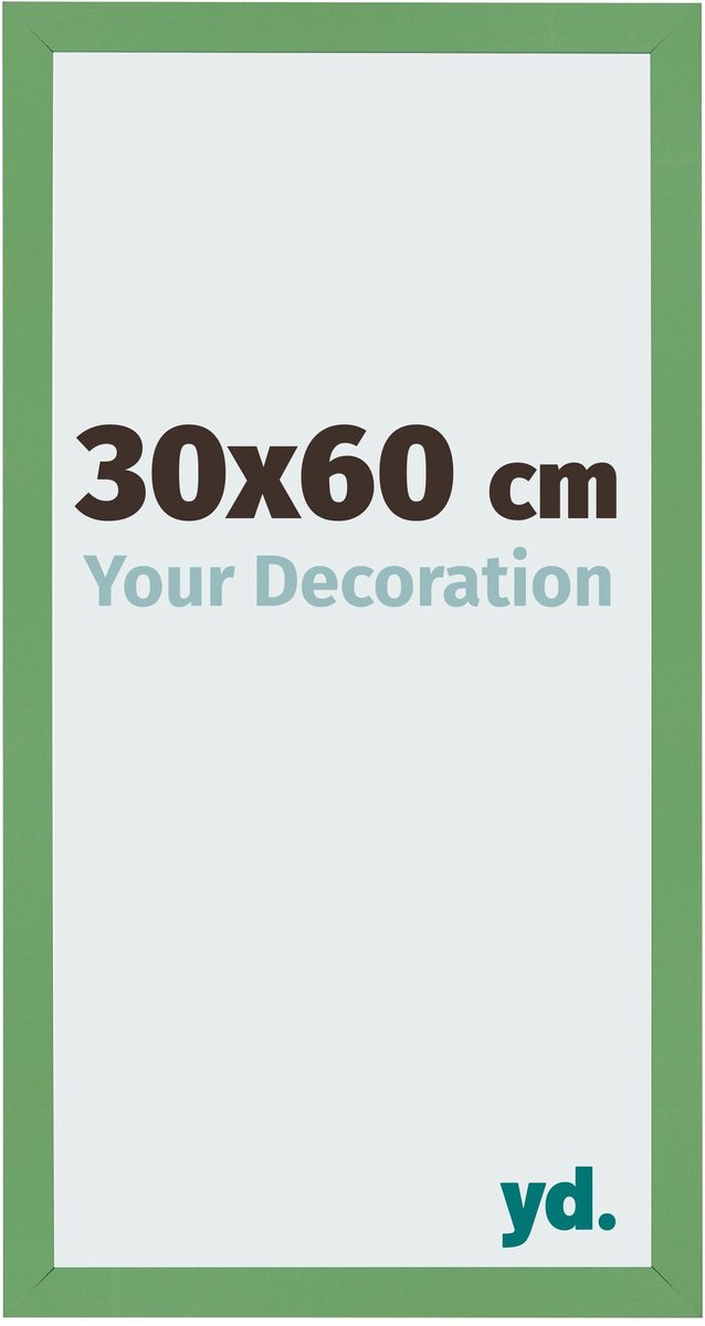 yd. Your Decoration - Fotolijst 30x60 cm - MDF - Groen - Bologna