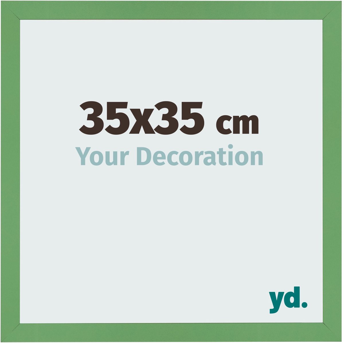 yd. Your Decoration - Fotolijst 35x35 cm - MDF - Groen - Bologna