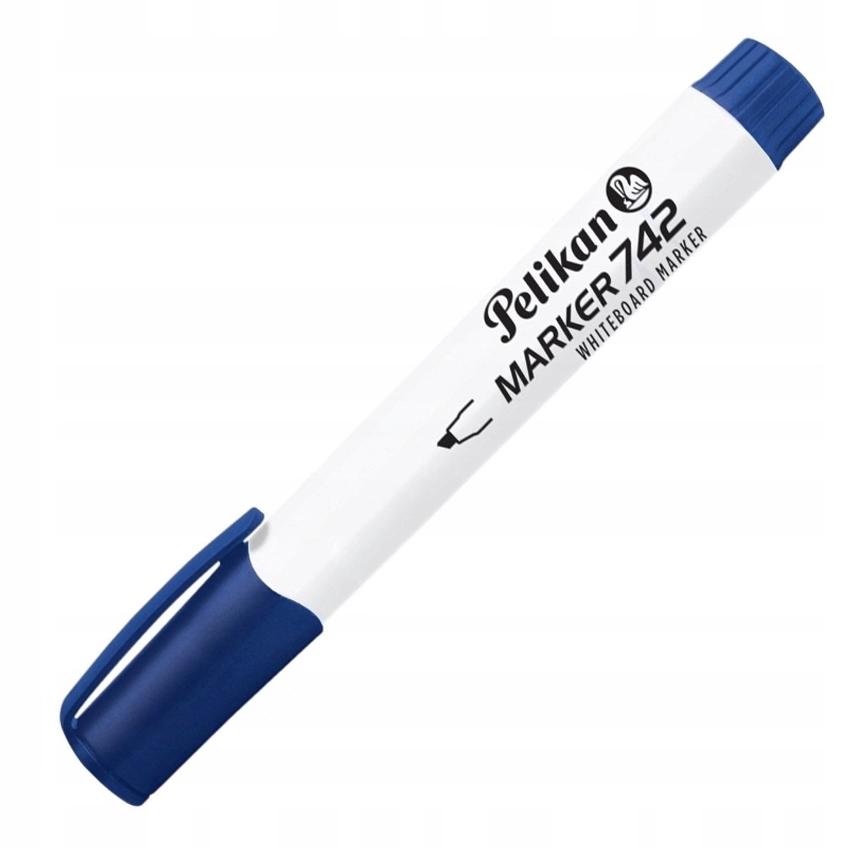 Pelikan 742 Whiteboard Marker Blauw - Sneldrogend en veegvrij