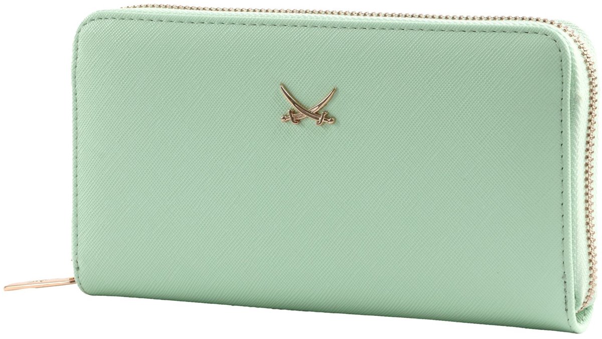 Sansibar portemonnee Zip Wallet Light Mint mintgroen