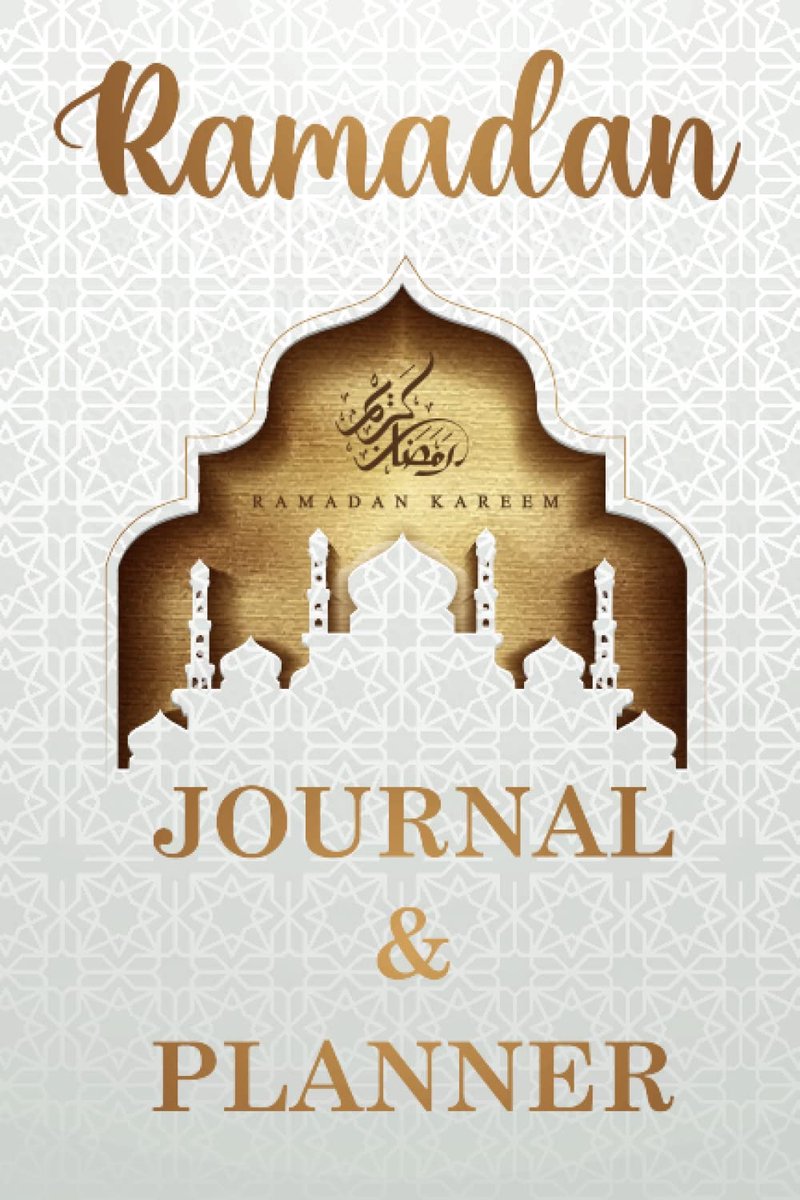 Ramadan Journal and Planner: 30 Days Guide to Prayer, Quran Reading, Dua, Ramadan to do list - ShopVlot