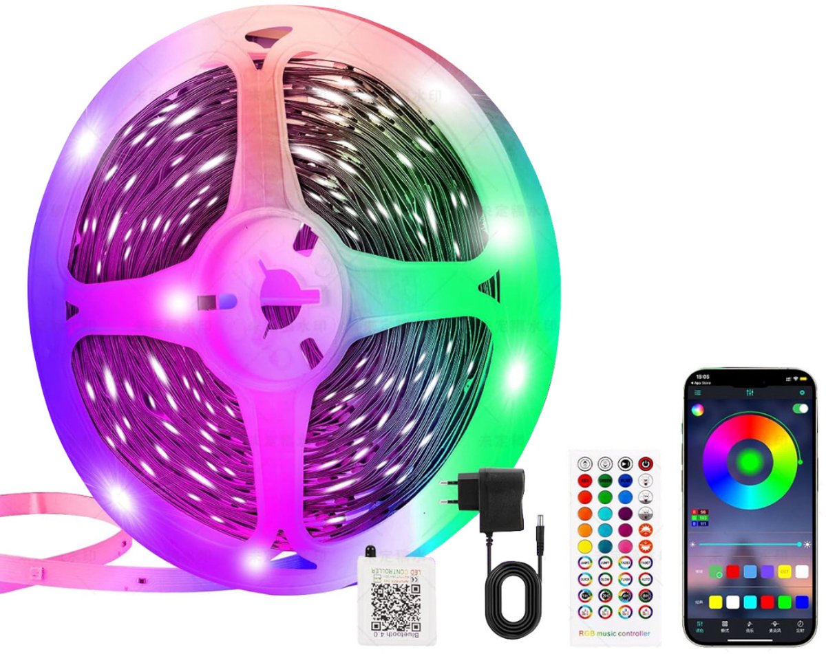 DailySupplies® Led Strip 10 Meter - Led-Strips met Afstandsbediening - Veelkleurig - RGB