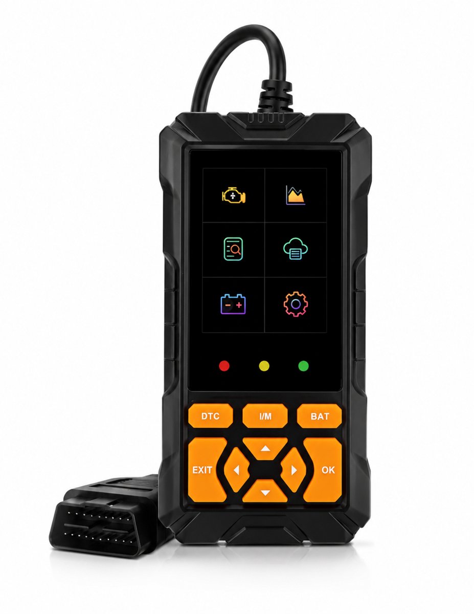 PCMOS V720 Premium OBD2 Scanner – Auto Uitlezen & Storingen Wissen – Auto Diagnoseapparaat – Foutcodes Uitlezen – Check Engine Reset – Nederlands