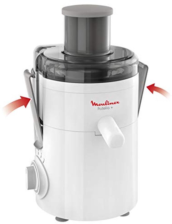 Fruithapjes Maken - Sapcentrifuge Slowjuicer - Gezonde Drankjes - Extra Brede Opening - 0.95 Liter - Zwart Transparant — afbeelding 5