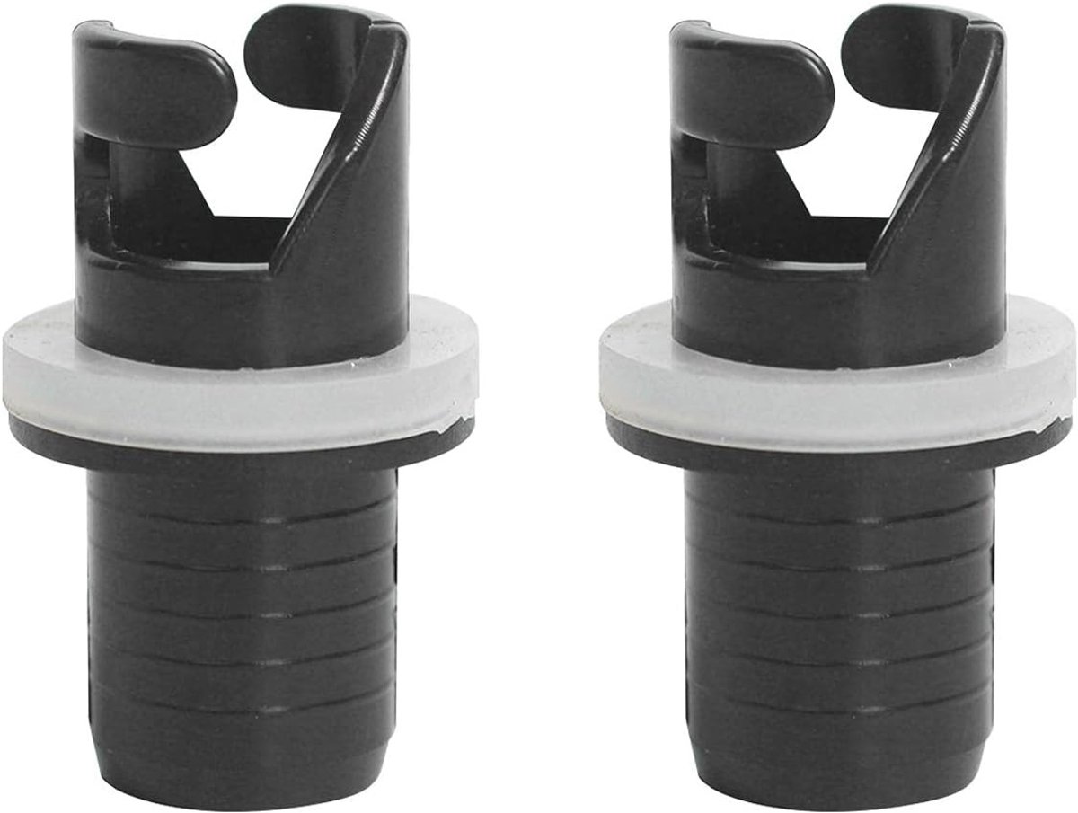 Air Valve Adapter voor Paddle Board en Opblaasboot - Universele Slangadapter voor Ventielen (2 stuks)