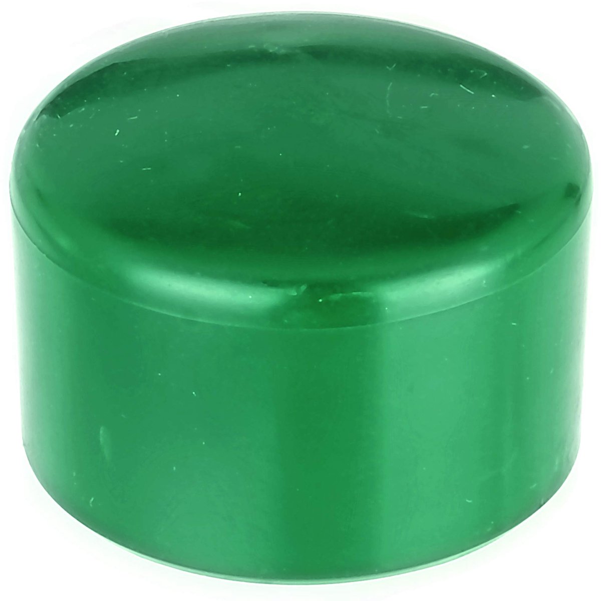 Alberts 855246 paalkap voor ronde metalen paal - kunststof, groen - voor paal-Ø 44 mm - set van 20 - ShopVlot