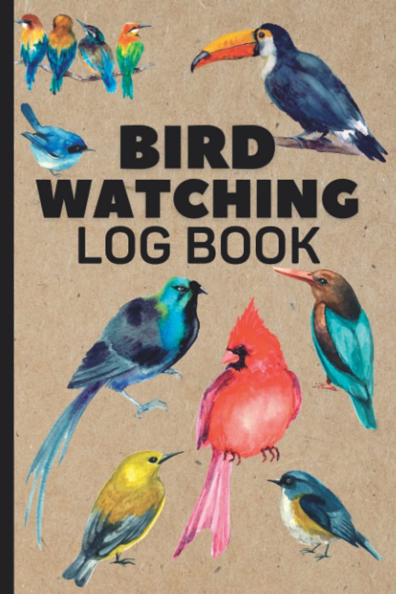 Bird Watching Log Book: Birding Journal and Notebook for Birders and Bird Watchers to Record Bird Sightings - ShopVlot