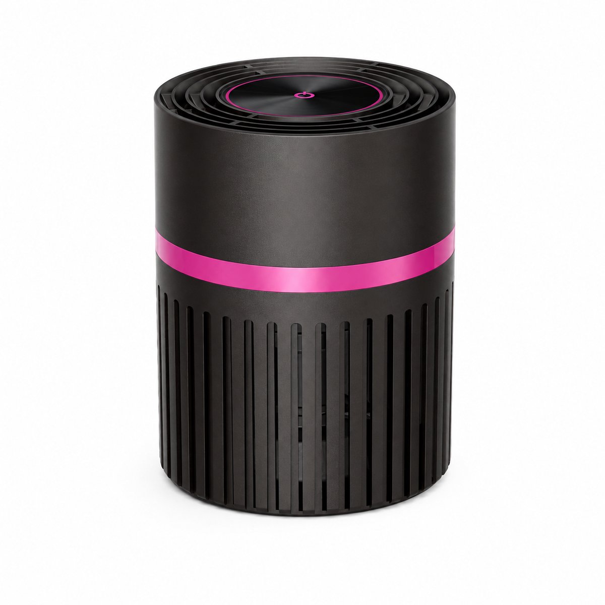 Luchtreiniger H13 HEPA 3-Fasen Filter – Stil 24 dB – Actieve Koolstof – Nachtlamp – 8W – Zwart