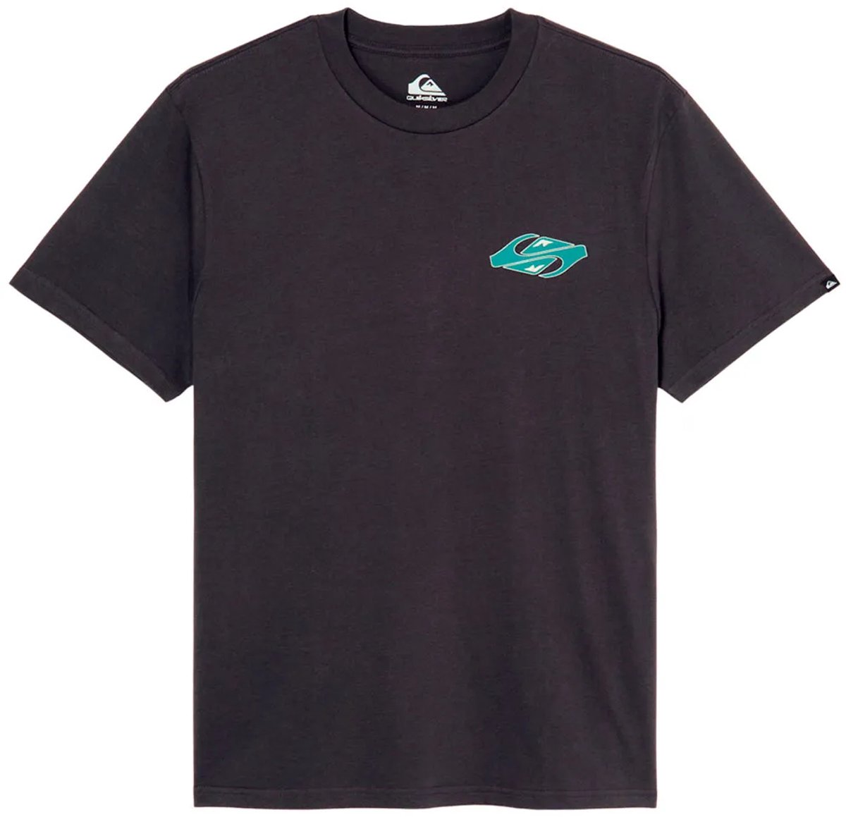 Quiksilver Evo Hammer T-shirt Met Korte Mouwen Zwart M Man