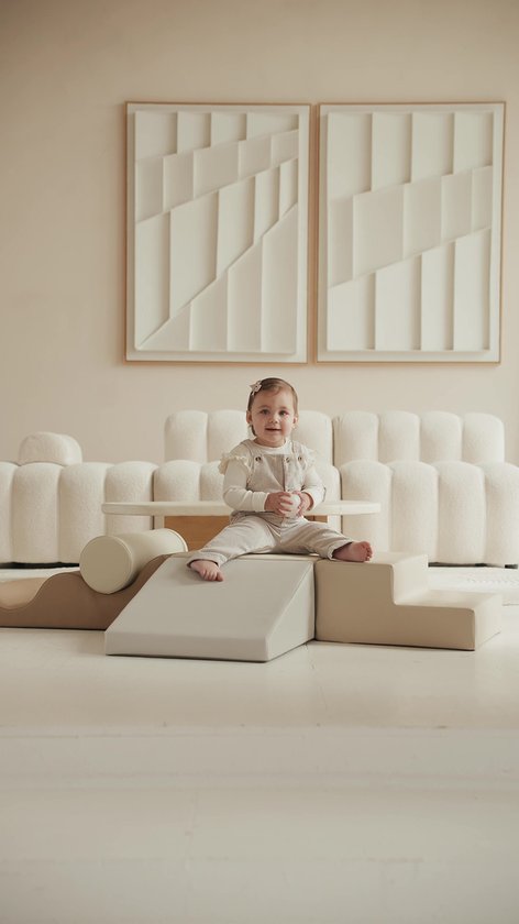 HENVAE® Baby Foam Blokken 5-delig Speelset – Klimblokken Baby – Zacht Speelgoed 6 maanden+ – Montessori Speelgoed – Baby Blokken – Sensorisch Speelgoed – Speelblokken – Educatief Speelgoed