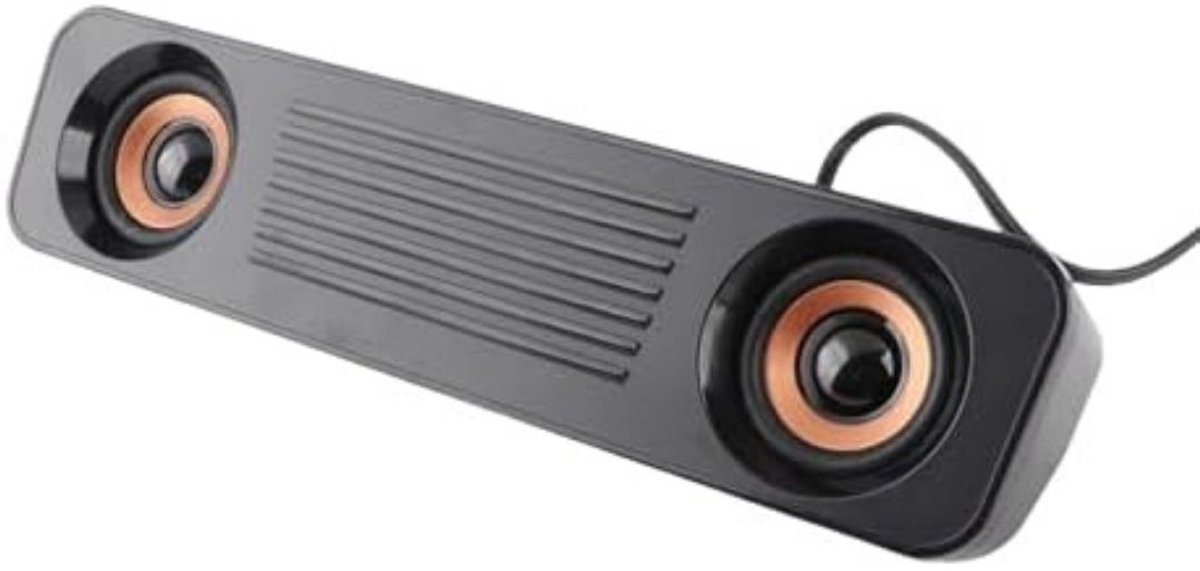 Zolvano® Soundbar PC - Speaker Computer - Plug & Play -Zwart