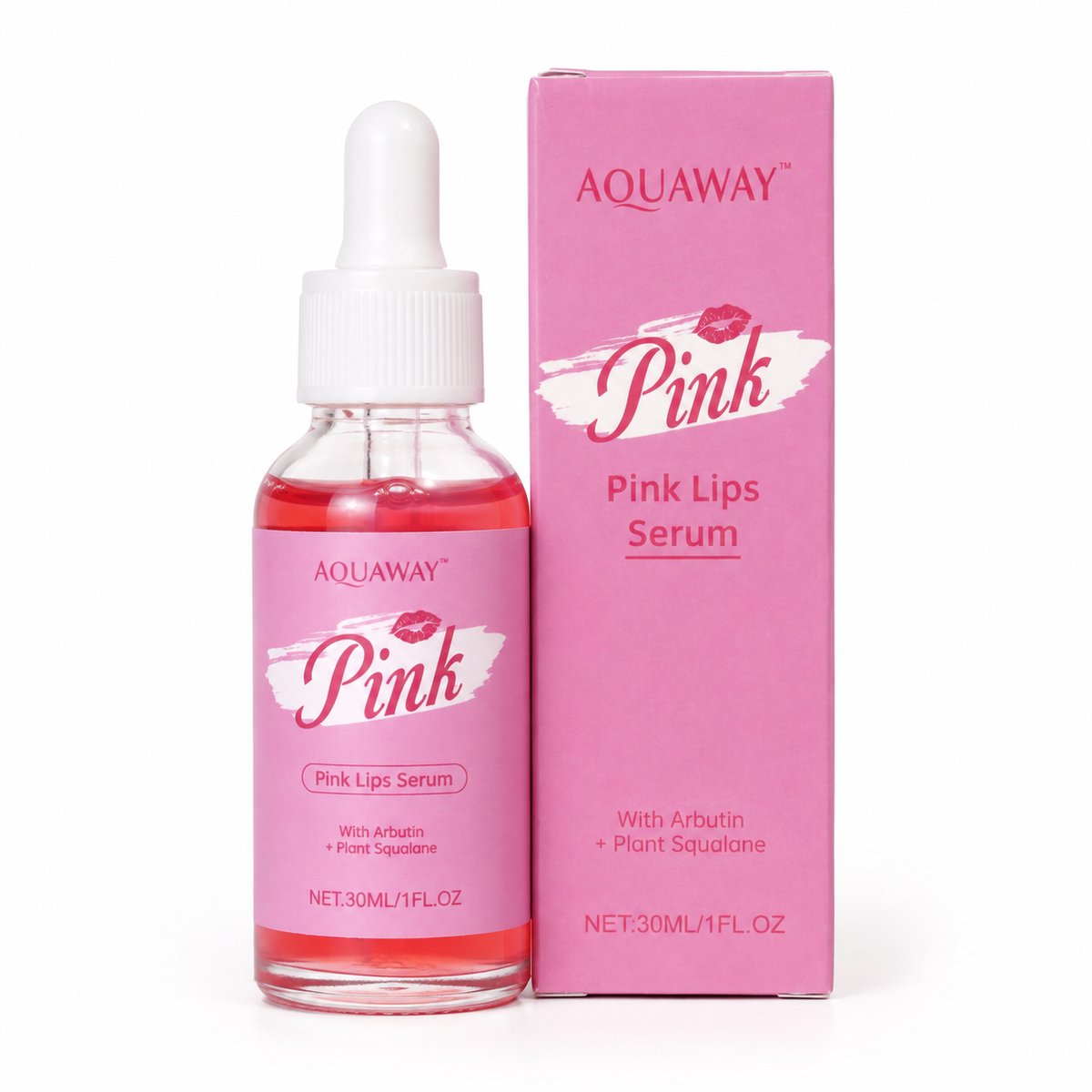 Pink Lips Serum – Hydraterend Lipserum voor Droge Lippen – 30 ml